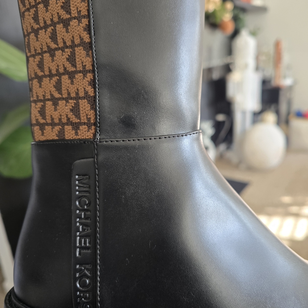 Michael Kors Beige Over the Knee Boots - Picture 5 of 6